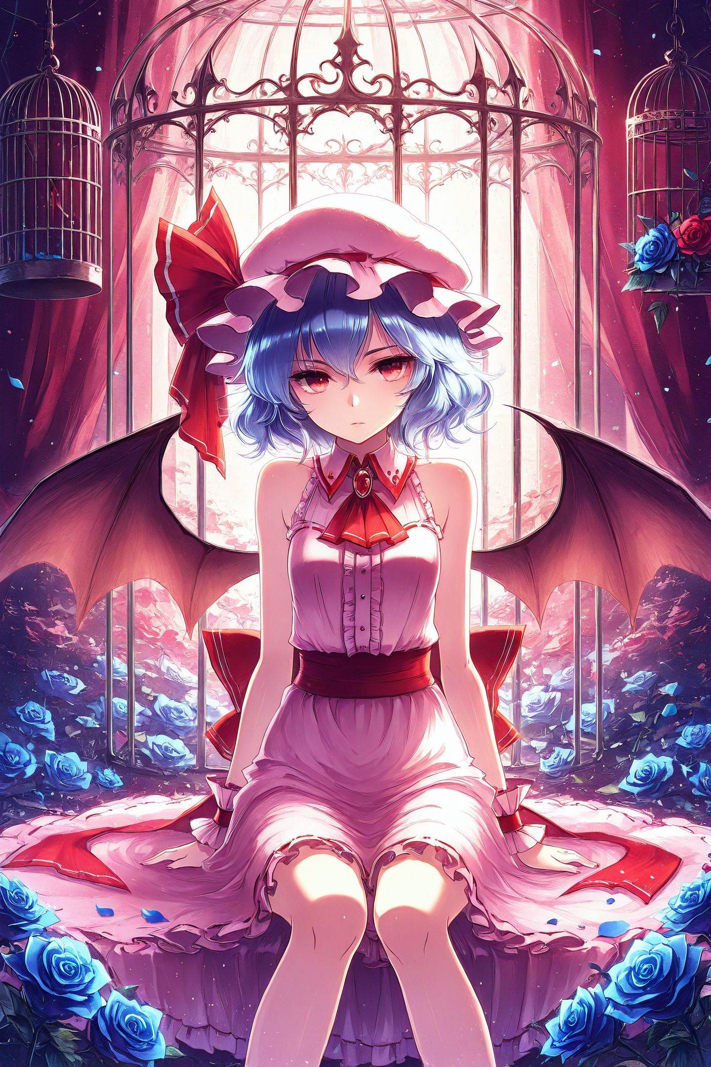 Kieta Style,  1girl,  remilia scarlet on Tensor.Art
