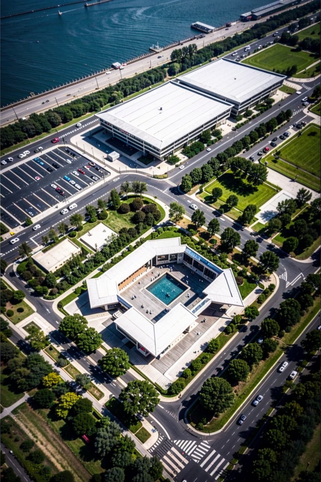 UIA_niaokan,(Arial view:1.1),Bird’s eye view,(masterpiece),(best quality),(ultra-detailed),urban planning,<lora:UIANK_限定版:0.8>,