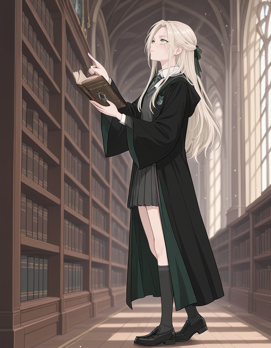 1girl,  solo,  hogwarts on Tensor.Art