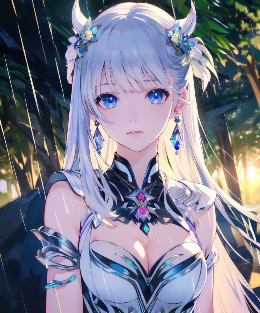 (,1girl, ,best quality, ),looking at viewer, <lora:457-DA-天启姬:0.8> ,ultra detailed background,ultra detailed background,ultra realistic 8k cg,(masterpiece:1.2),(best quality:1.2),(ultra detailed:1.2),(official art:1.3),(beauty and aesthetics:0.8),detailed,(intricate:0.8),(highly detailed),(solo),delicate countenance,1girl,fancy,(glassy texture:1.2),(crush:1.2),8k,accessory,tattoo,(transparent:1.1),gown,energy encirclement,instant,in the twinkling of an eye,upper body,woman in a mythical forest, masterpiece, perfect face, intricate details, horror theme, raw photo, photo unp(cleavage),, (,1girl, ,best quality, ),looking at viewer, <lora:457-DA-天启姬-F:0.8> ,,ultra detailed 8k cg, ultra detailed background ,ultra realistic 8k cg,          cinematic lighting, cinematic bloom, (( , )),,  , unreal, science fiction,  luxury, jewelry, diamond, pearl, gem, sapphire, ruby, emerald, intricate detail, delicate pattern, charming, alluring, seductive, erotic, enchanting, hair ornament, necklace, earrings, bracelet, armlet,halo,masterpiece, (( , )),, realistic,science fiction,mole,   ,cherry blossoms,,(((Best quality, masterpiece, ultra high res, (photorealistic:1.4), raw photo, 1girl, ,rain, , sunlight, sunset, qianqiu wanxia,     )))  (cleavage), (),