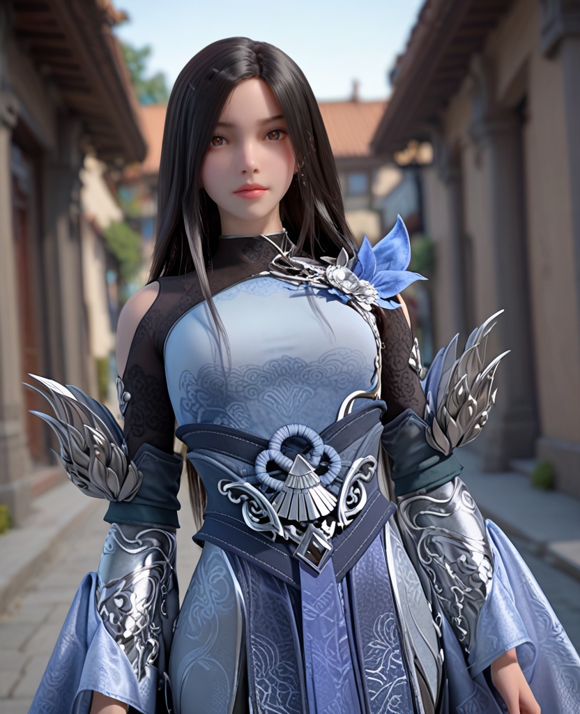 (oriental architecture, elegant decor, sophisticated style:1.1),Walking forward with a confident stride,,(breasts:1.2),<lora:XL完美世界重瞳女:0.9>,miss chongtongnv,solo,raglan sleeve dress,sash,clothes ornaments,shoulder cutout,black hair,long hair,floral print,gauntlets,vambraces,dicoria,shawl,streaked hair,, zPDXL2, score_9, score_8_up, score_7_up BREAK realistic, masterpiece,best quality, highly detailed,, zPDXL3, zPDXL2,zPDXL, zPDXLxxx, zPDXLrl,