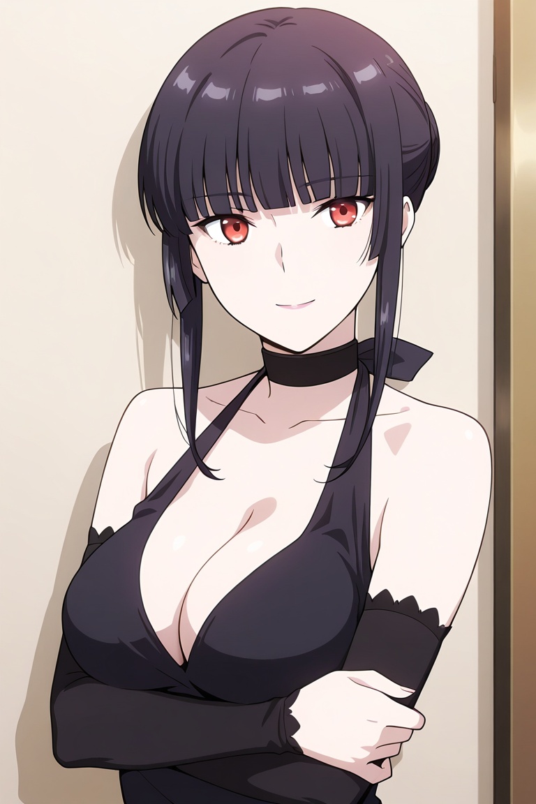 Miya,  solo,  blunt bangs on Tensor.Art