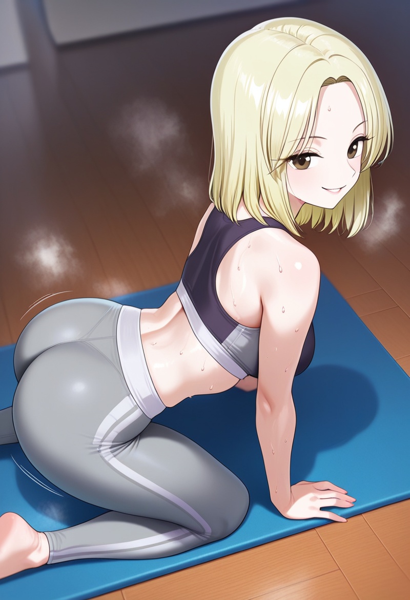 kaya,  1girl,  sports bra on Tensor.Art