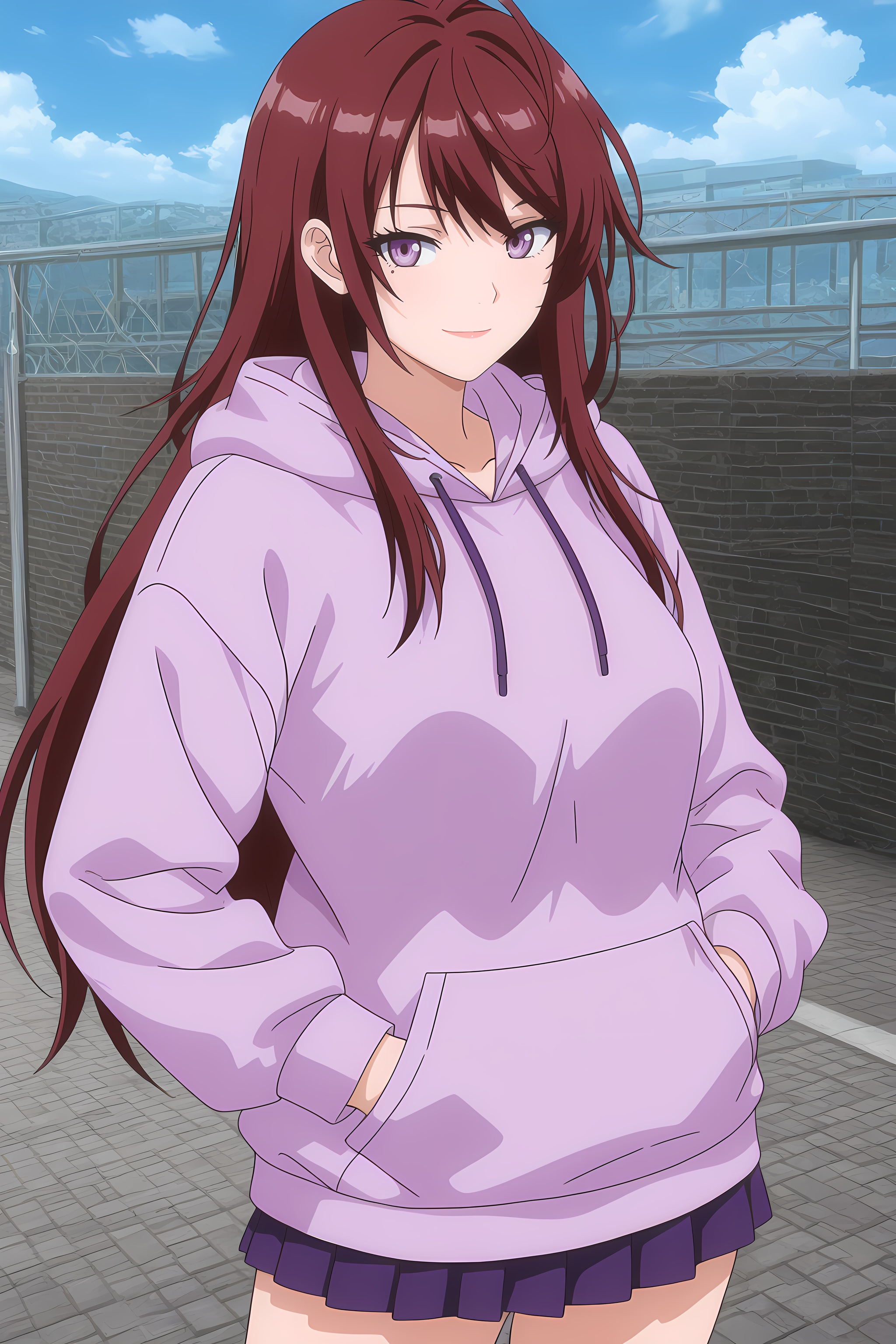 rio-sakagami-anehame,  baseoutfit,  1girl on Tensor.Art