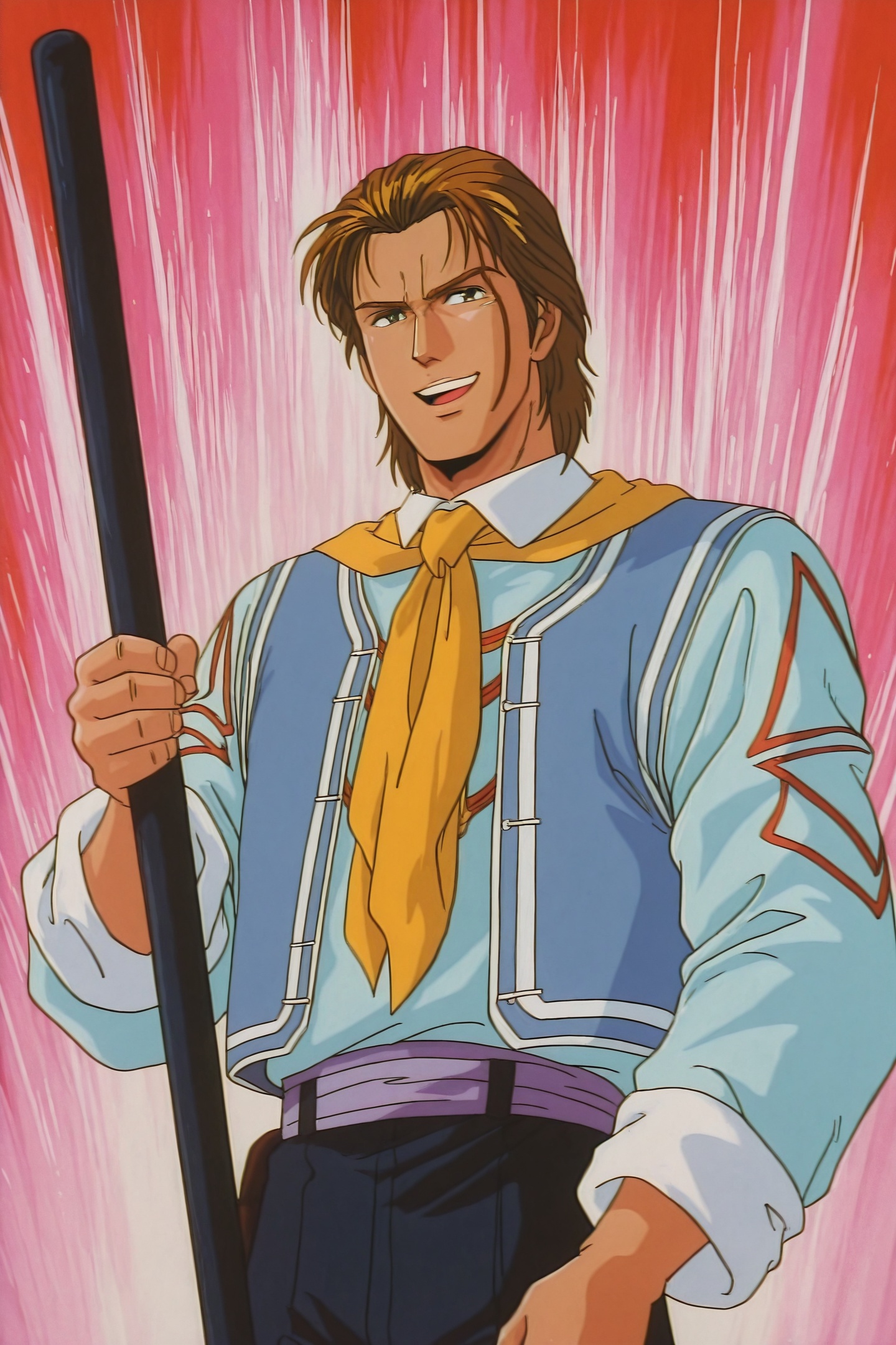 Anime Style,  Xie Lu,  male focus on Tensor.Art