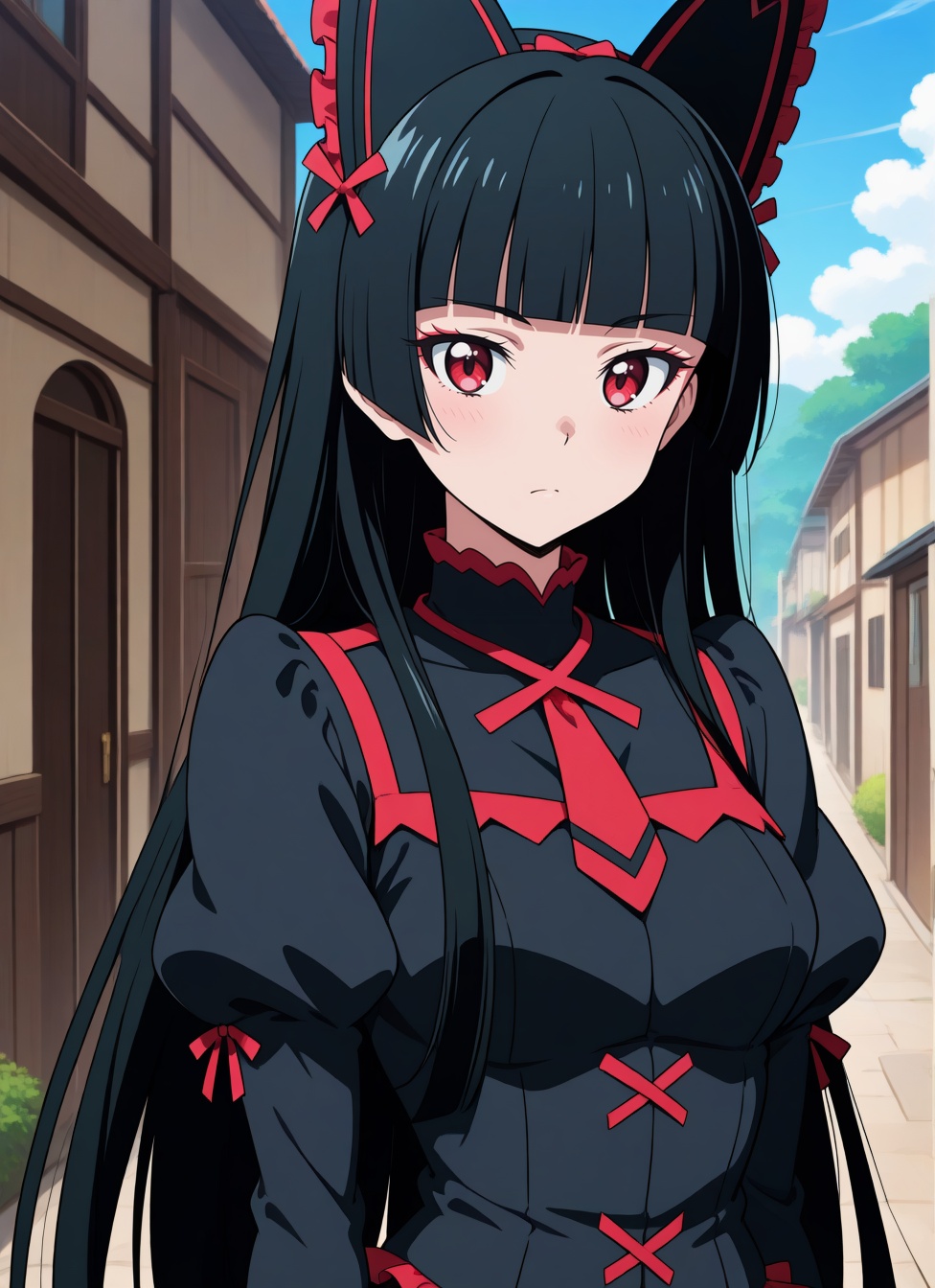 1girl,  rory mercury,  long hair on Tensor.Art