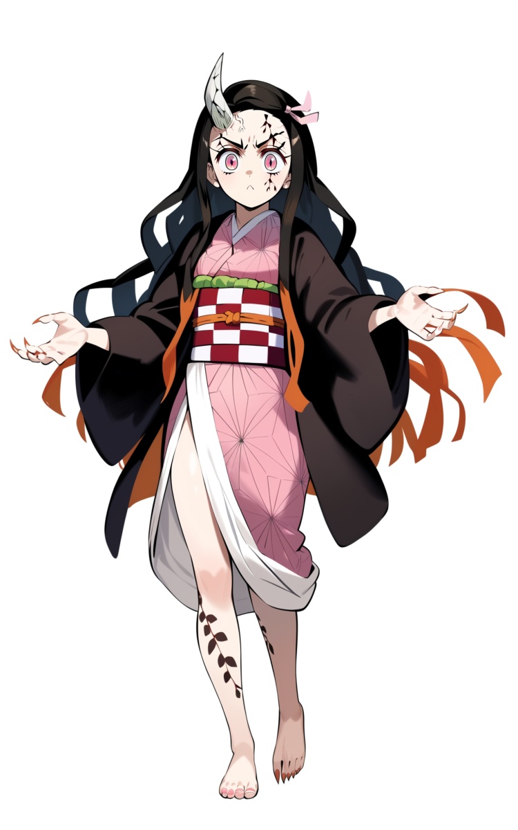 【鬼灭之刃-Kimetsu no Yaiba】祢豆子-Kamado Nezuko by Tangerboom on Tensor.Art