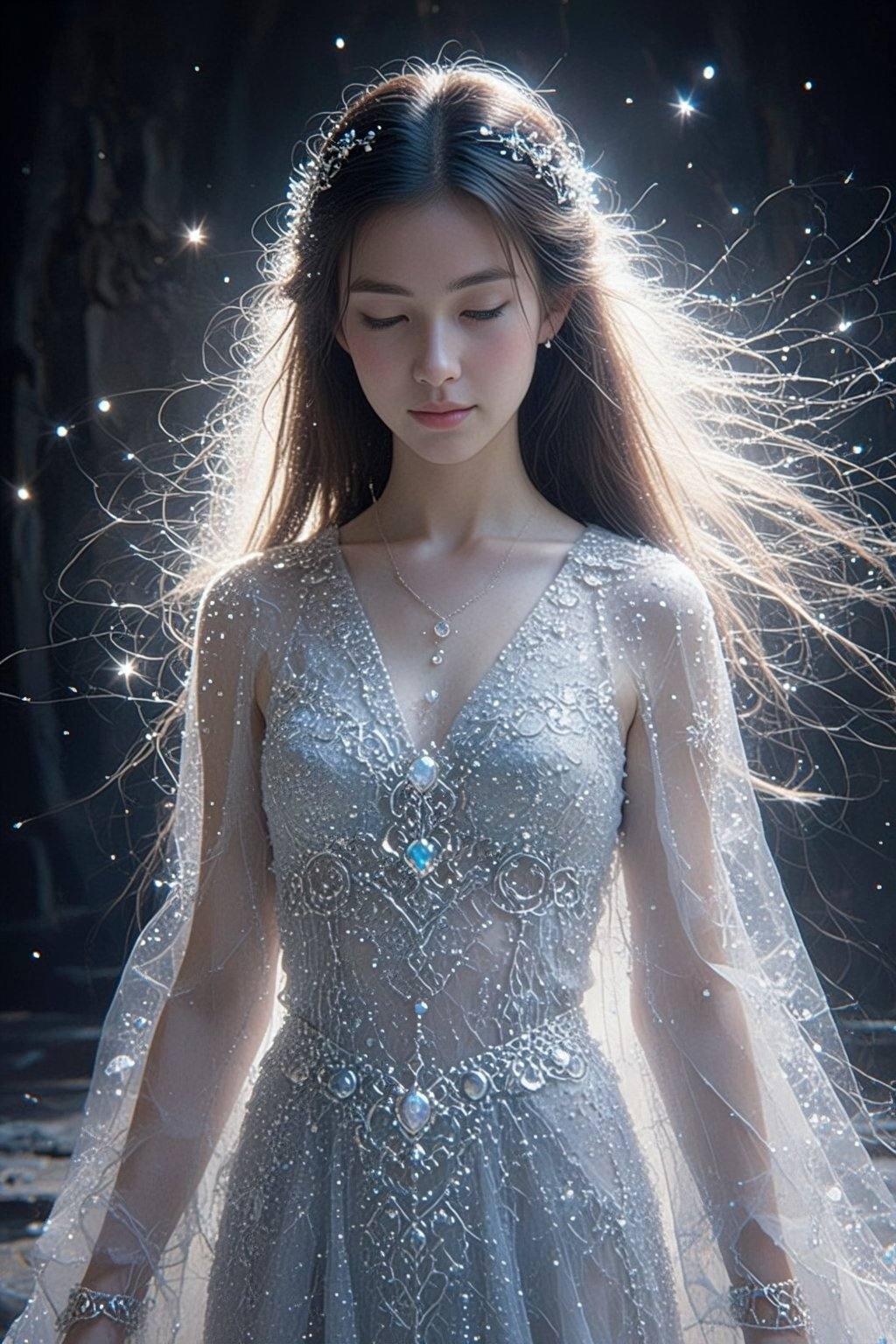 A celestial being,  a young woman,  is the central focus by 天TIN on Tensor.Art