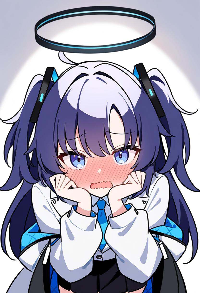 1girl,  yuuka /(blue archive/),  blue archive on Tensor.Art