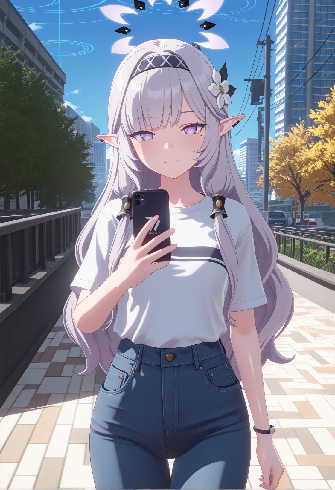1girl,  himari (blue archive),  blue archive on Tensor.Art