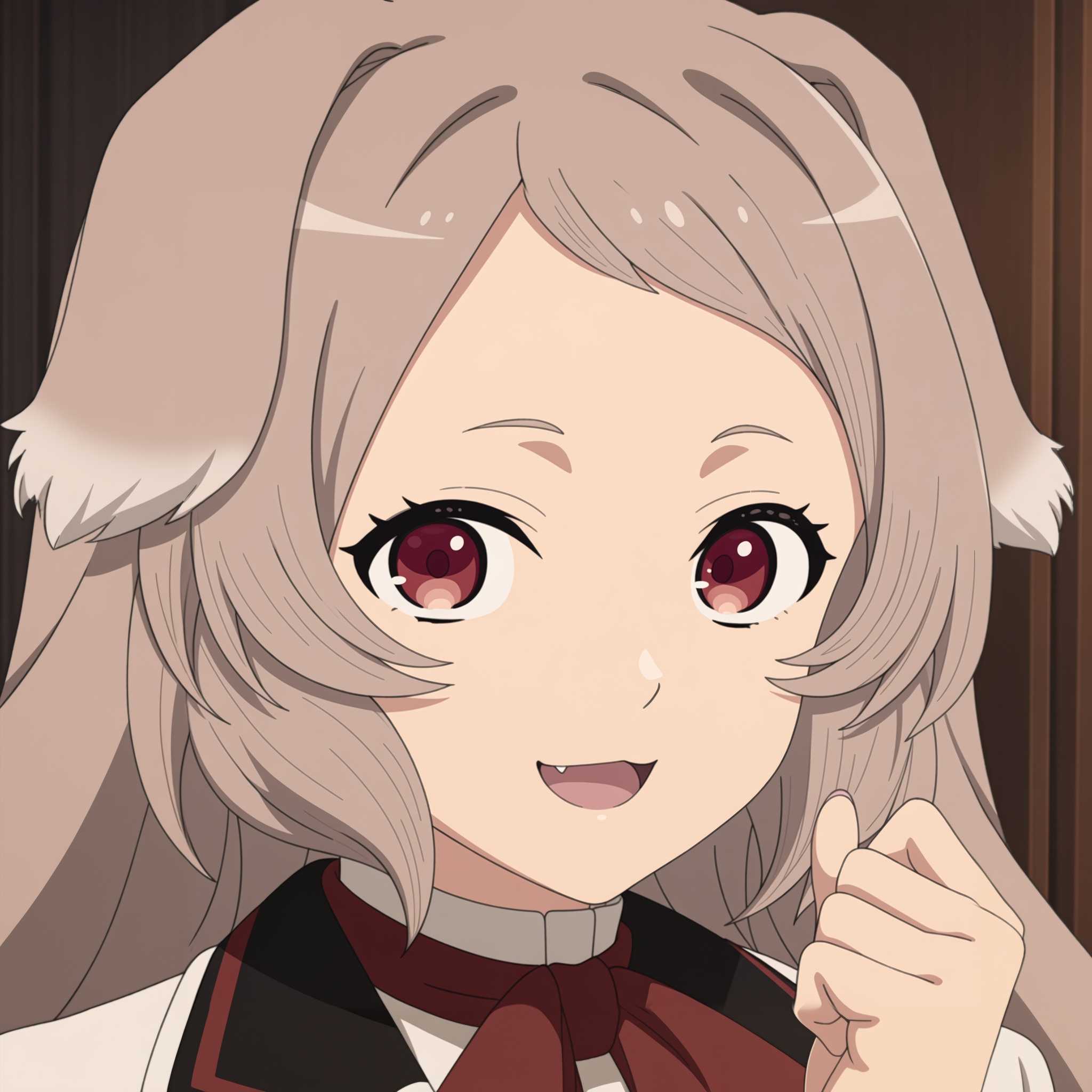 pursena-mushokutensei,  1girl,  red eyes on Tensor.Art
