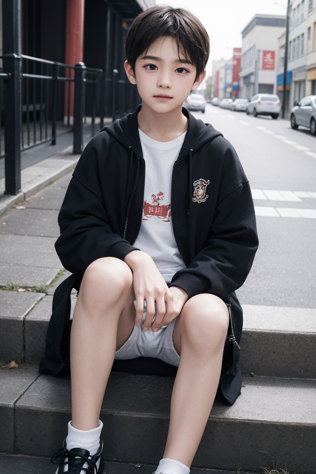 1boy,  outdoor on Tensor.Art