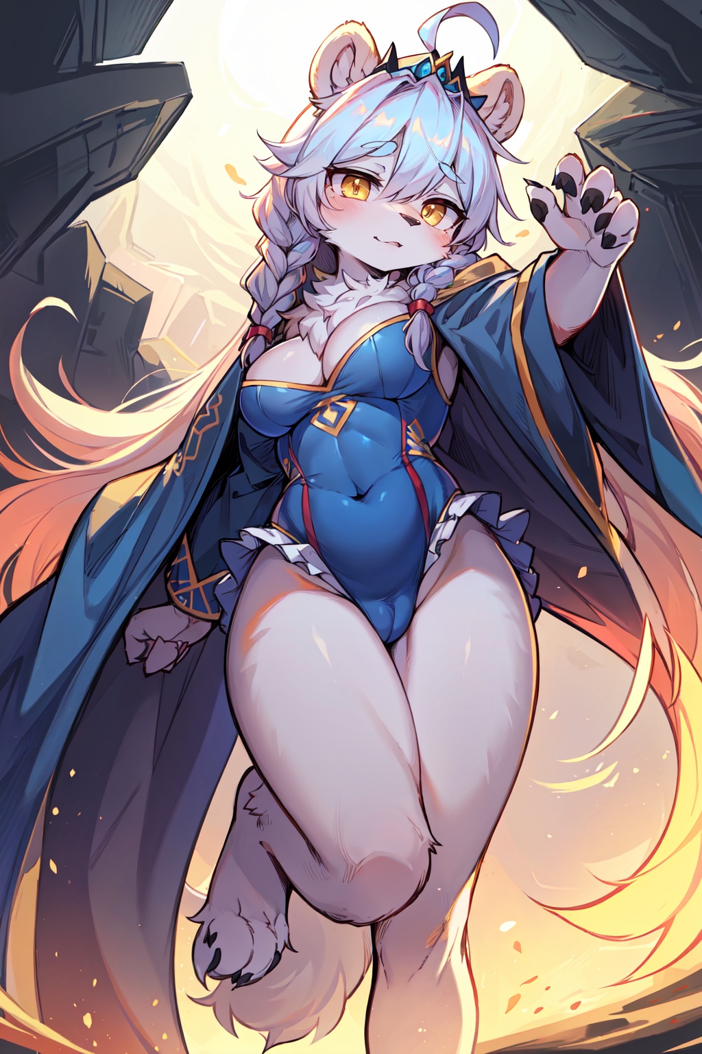 absurdres,  furry,  female furry on Tensor.Art
