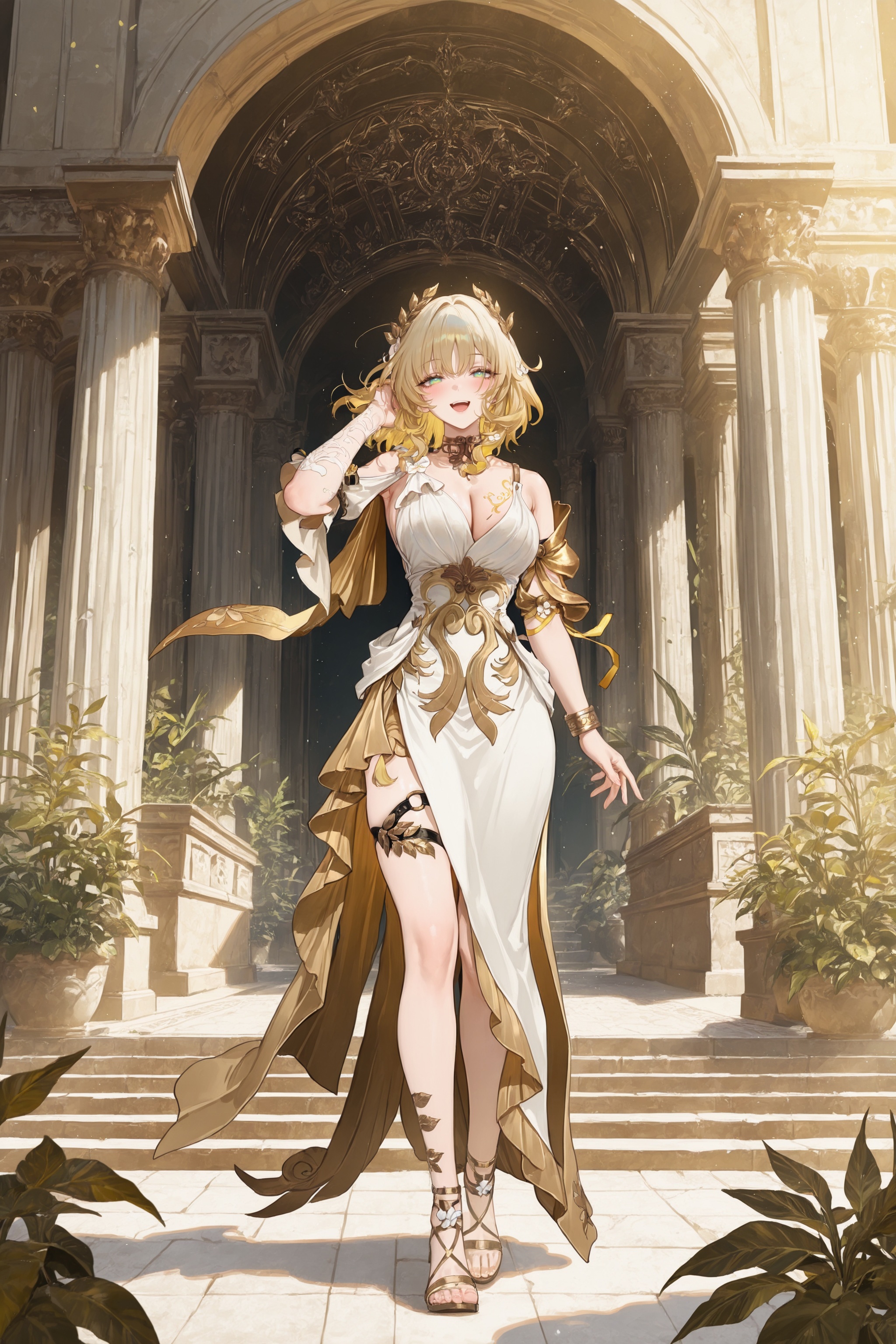1girl,  solo,  aglaea \(honkai: star rail\) on Tensor.Art
