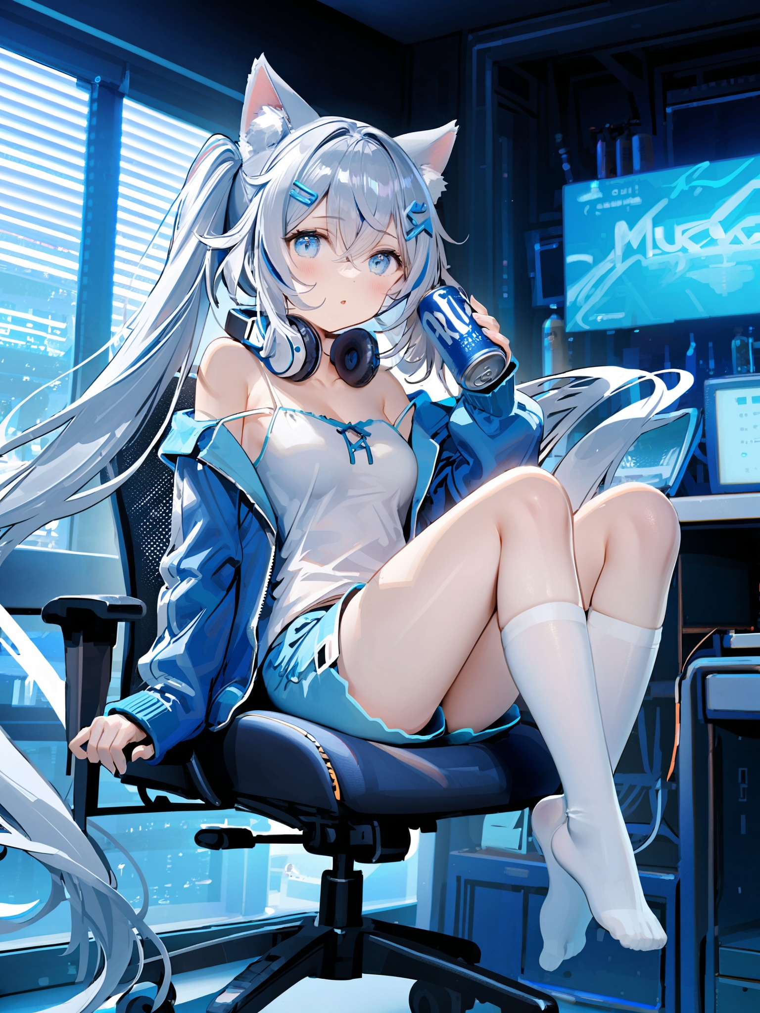 1girl,  animal ears,  solo on Tensor.Art