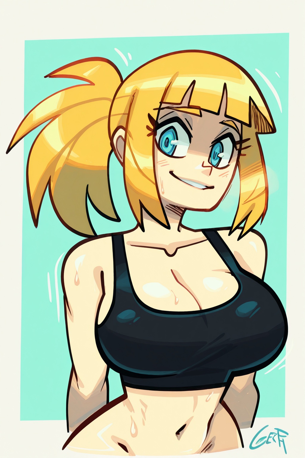 gerphstyle,  1girl,  solo on Tensor.Art