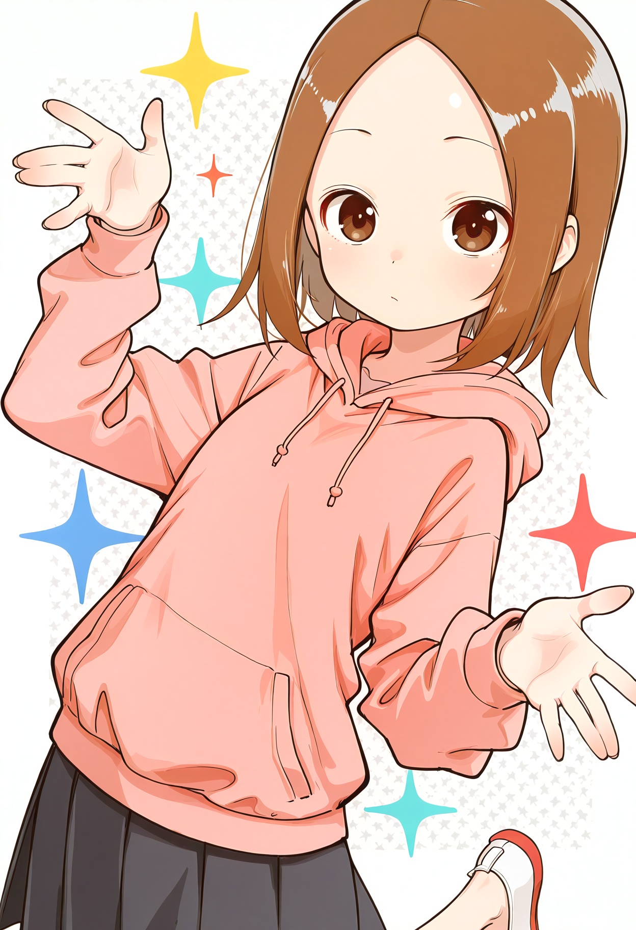 n1sh1k4t40u_cnr,  1girl,  forehead on Tensor.Art