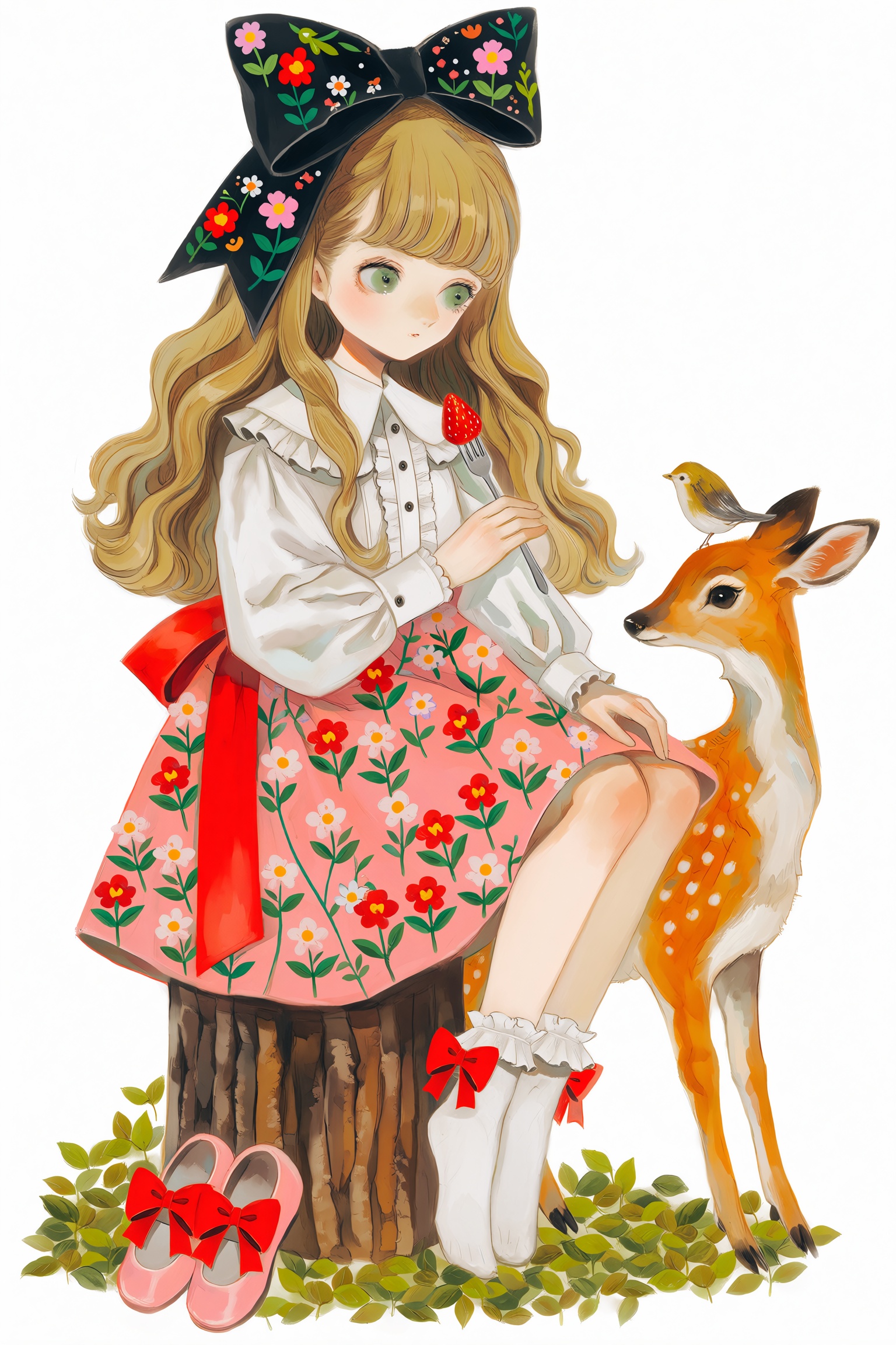 Yogisya Style,  1girl,  strawberry on Tensor.Art