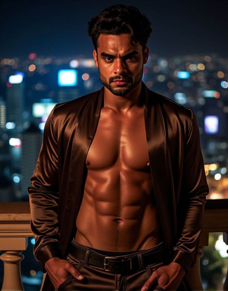 Dark Moody Atmosphere,  tovino thomas ,  direct eye contact on Tensor.Art