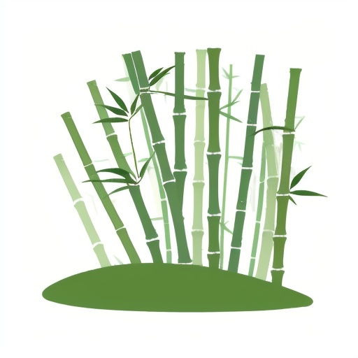 flat design style, white background, bamboo forest,<lora:lbc_bamboo_v1.0:0.8>,