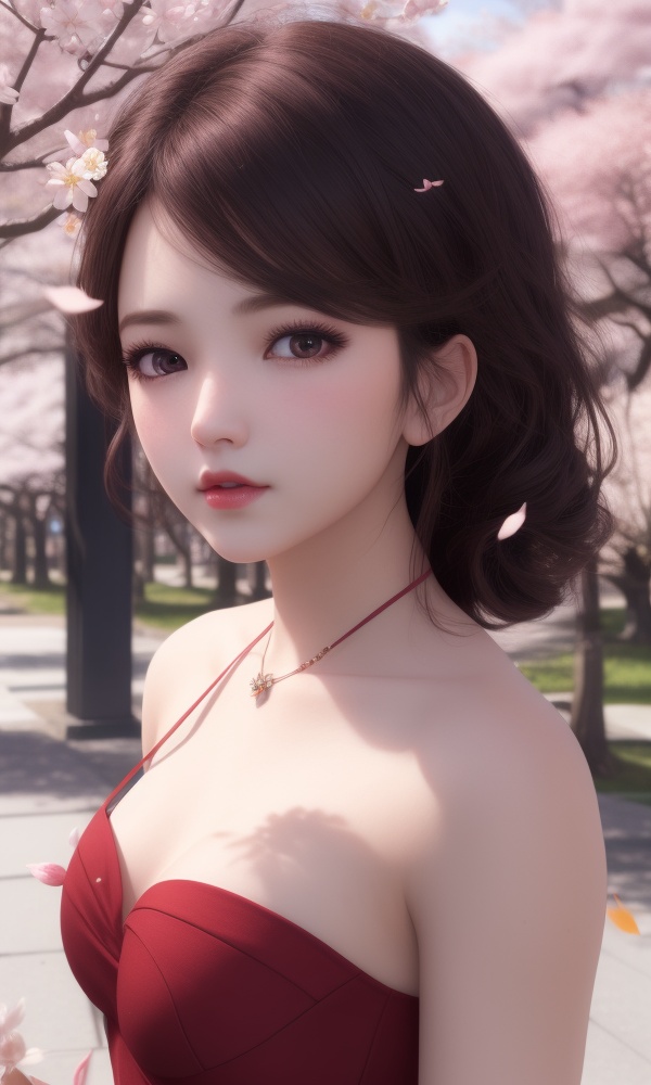 (,1girl, ,best quality, )<lora:365-DA-梦塔·雪谜城-艾妙妙:0.6>,ultra detailed 8k cg,ultra detailed background,ultra realistic 8k cg, ,masterpiece, (( , )),, ,science fiction,mole, ultra realistic 8k cg, ,tamari \(flawless\),   ,(,cherry blossoms, autumn leaves,perfect cherry blossom,   ), (()),