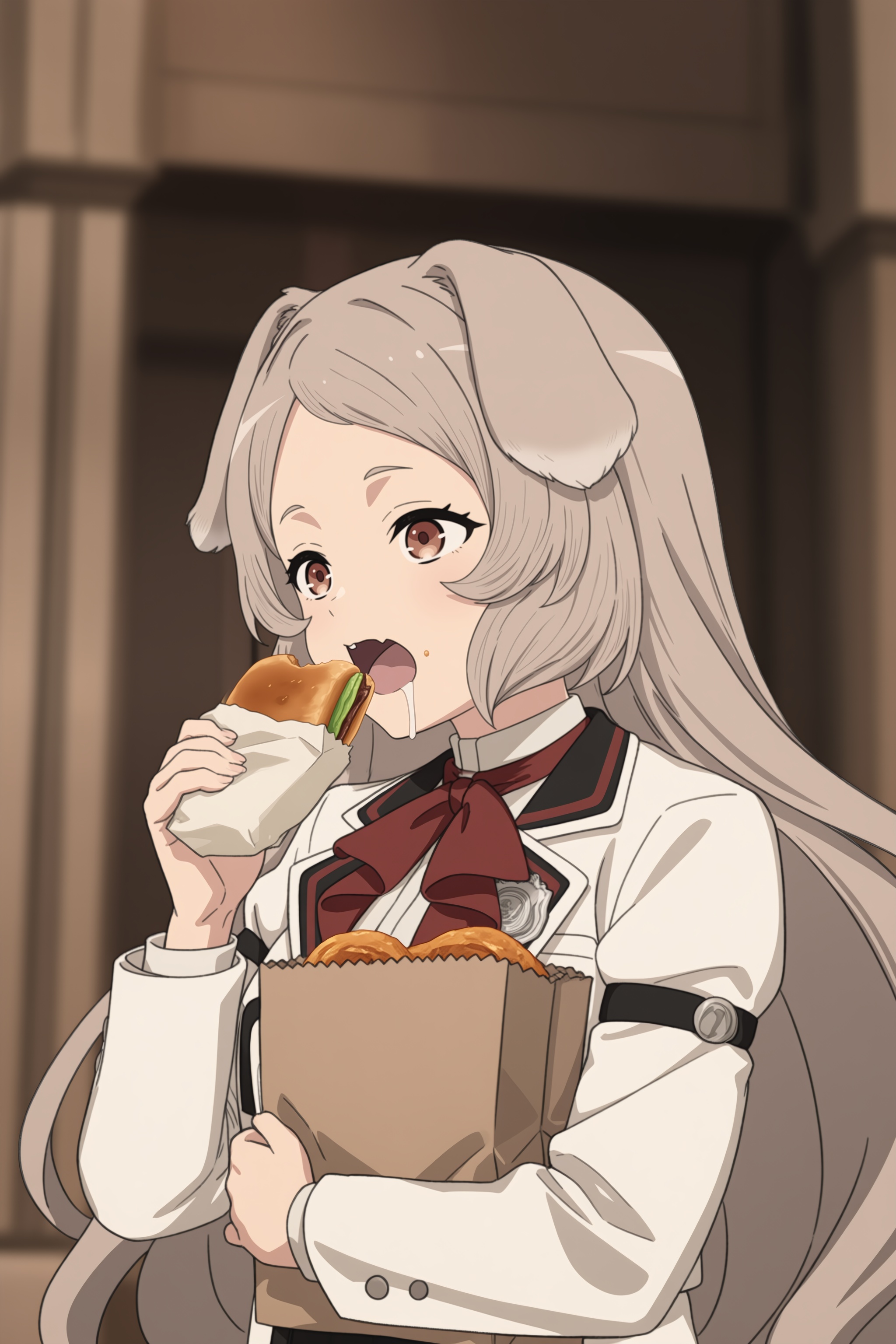 pursena-mushokutensei,  1girl,  food on Tensor.Art