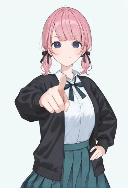 sako,  white_background,  1girl on Tensor.Art