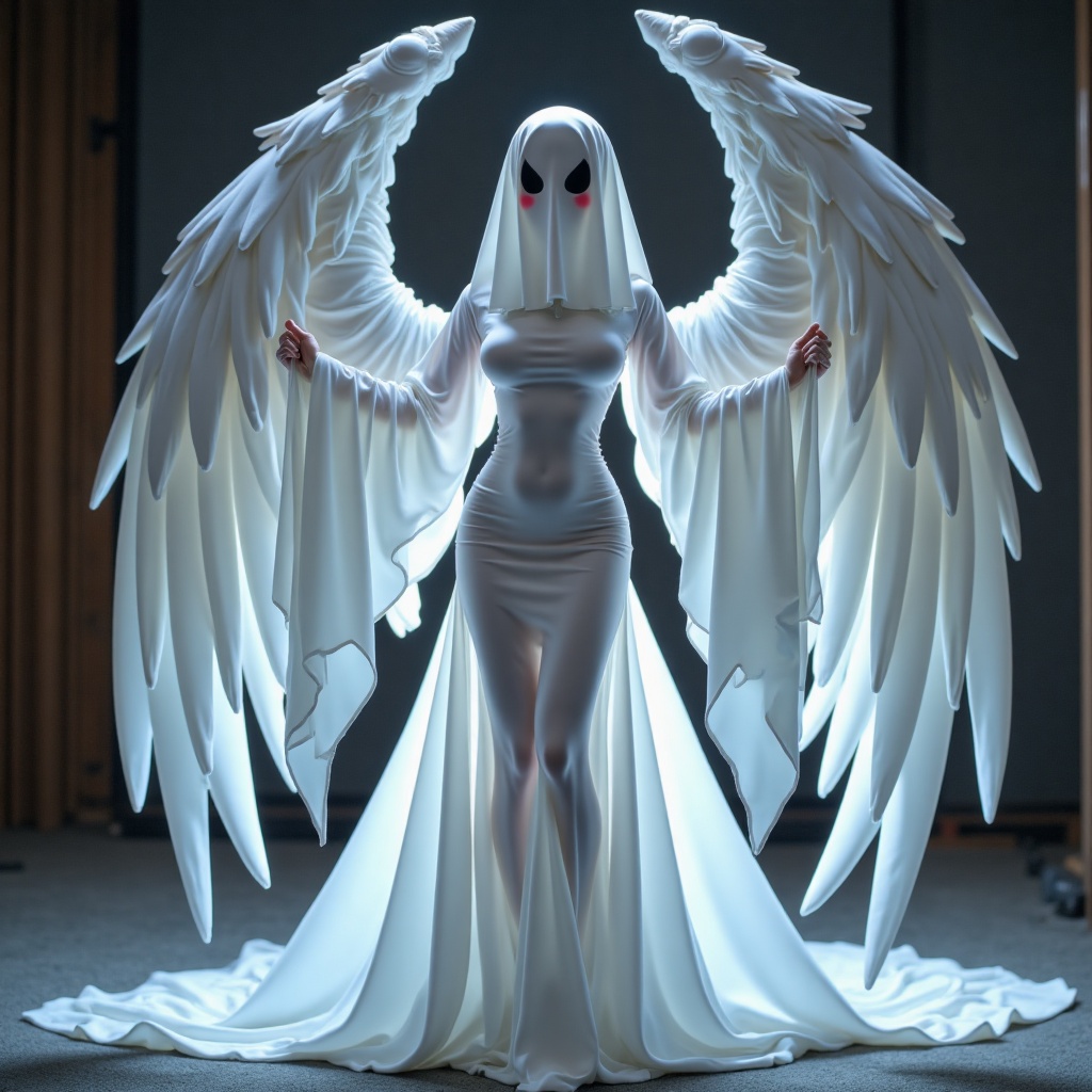 nuan ghost,nuan ghost,A ghost mechanical structure,mechanical wings,