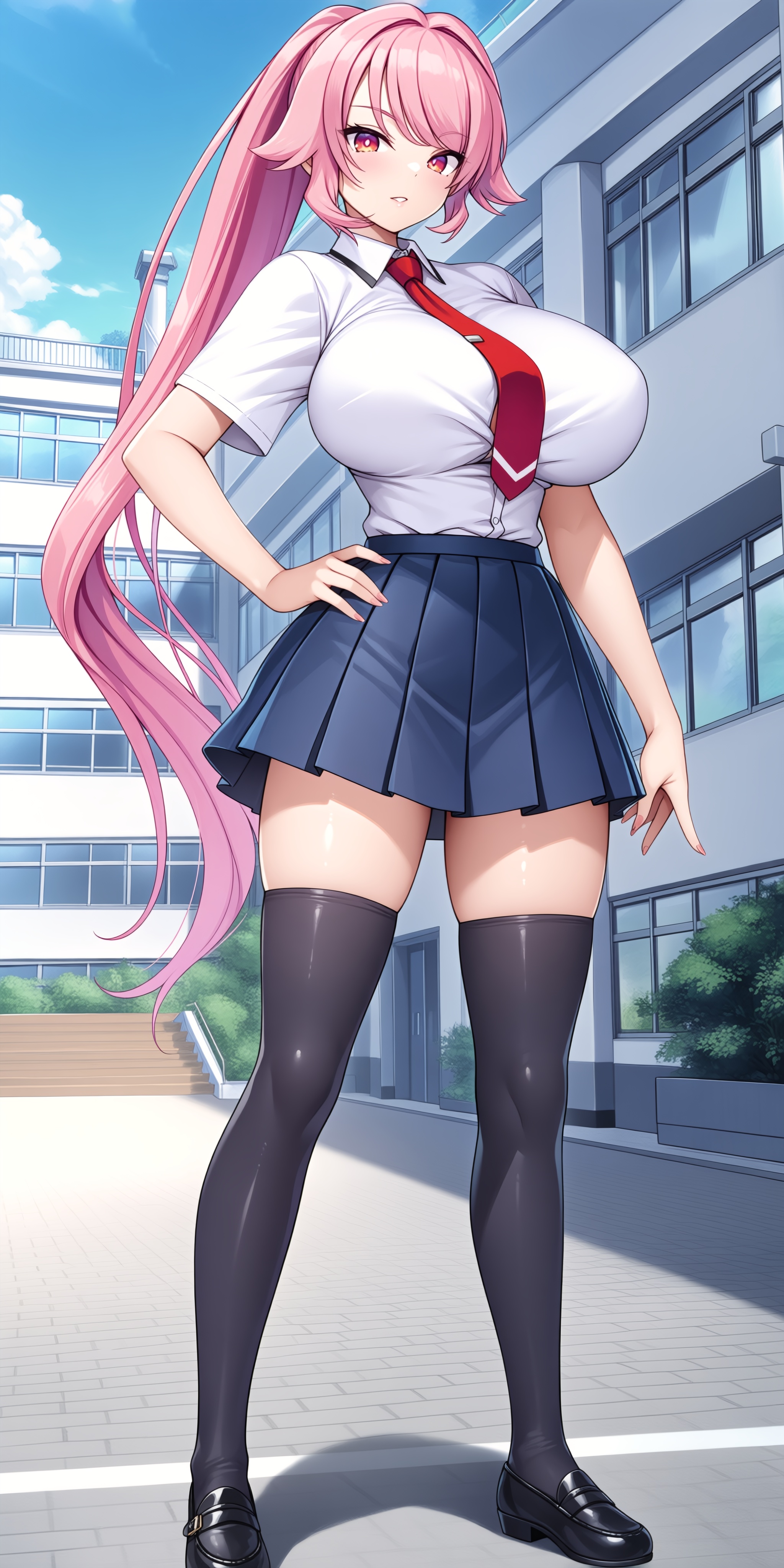 nagiriin_ryou-taimarpgx,  schooluniformoutfit,  1girl on Tensor.Art