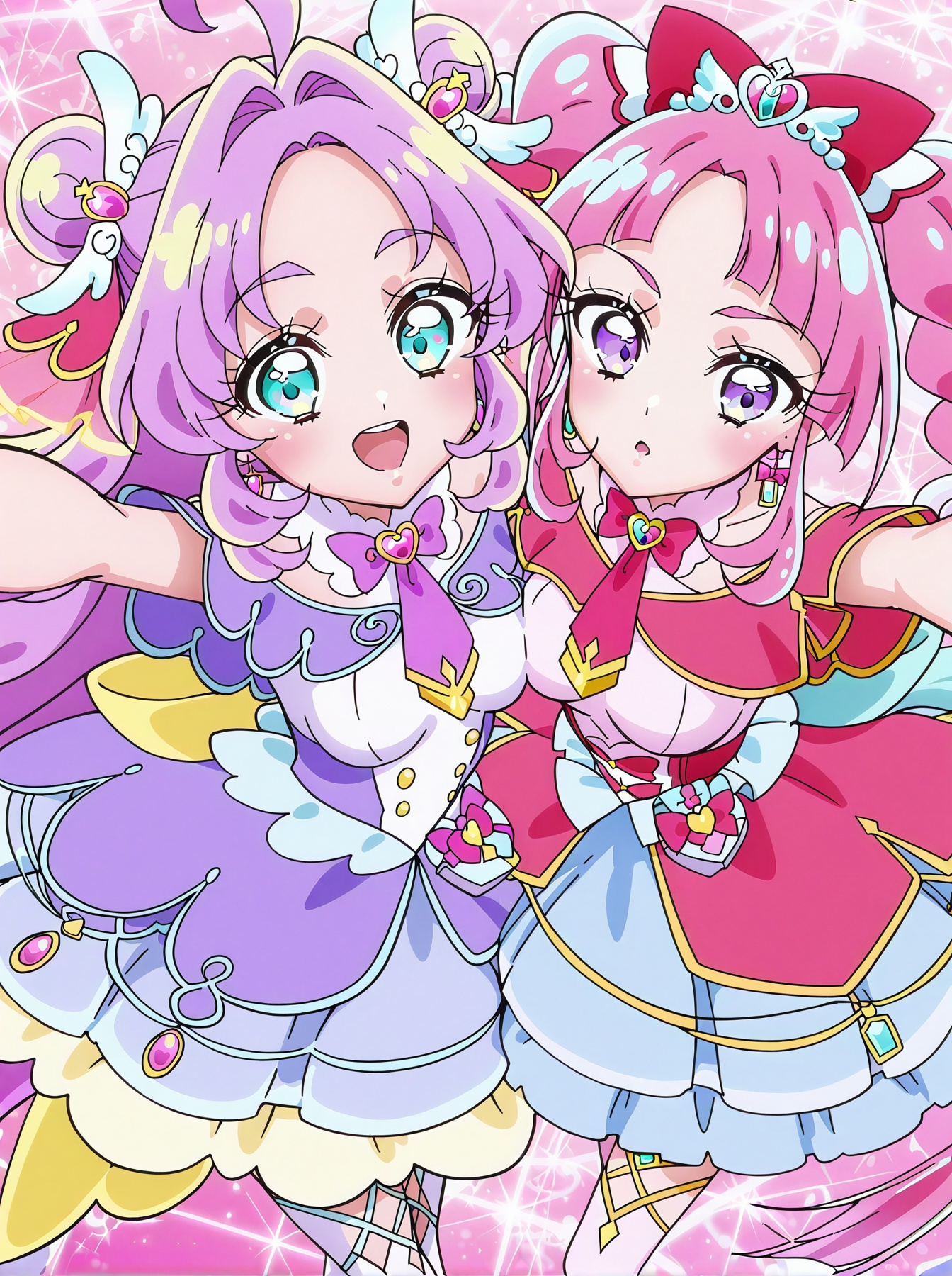 meipri,  2girls,  canswer on Tensor.Art