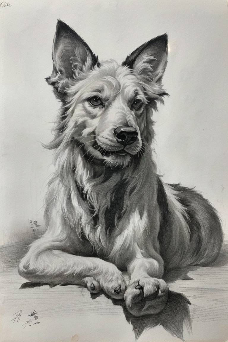 ((HRD, HUD, 8K)),((masterpiece, best quality)), highly detailed, photo_\(medium\),no humans, animal, Sketch,monochrome, greyscale, traditional media, signature, graphite (medium), simple background, <lora:20240218-1708223770681:0.9>