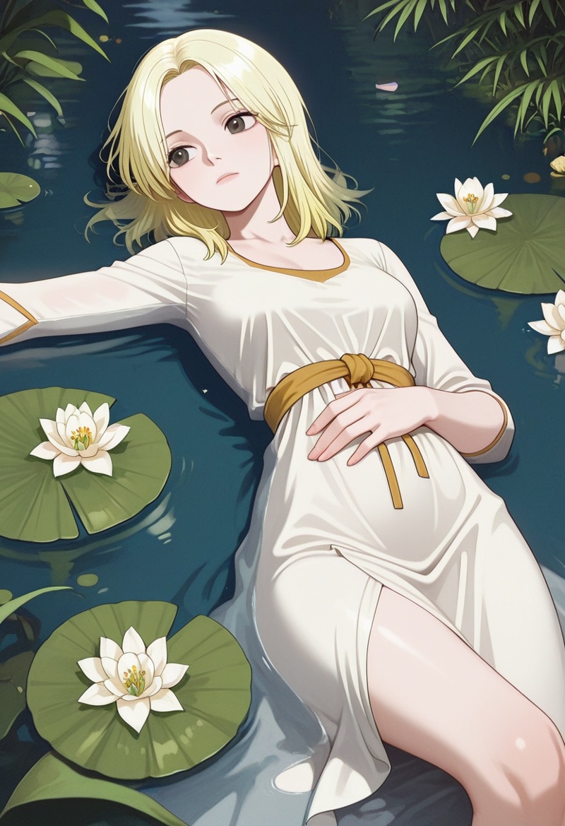 kaya,  1girl,  blonde hair on Tensor.Art