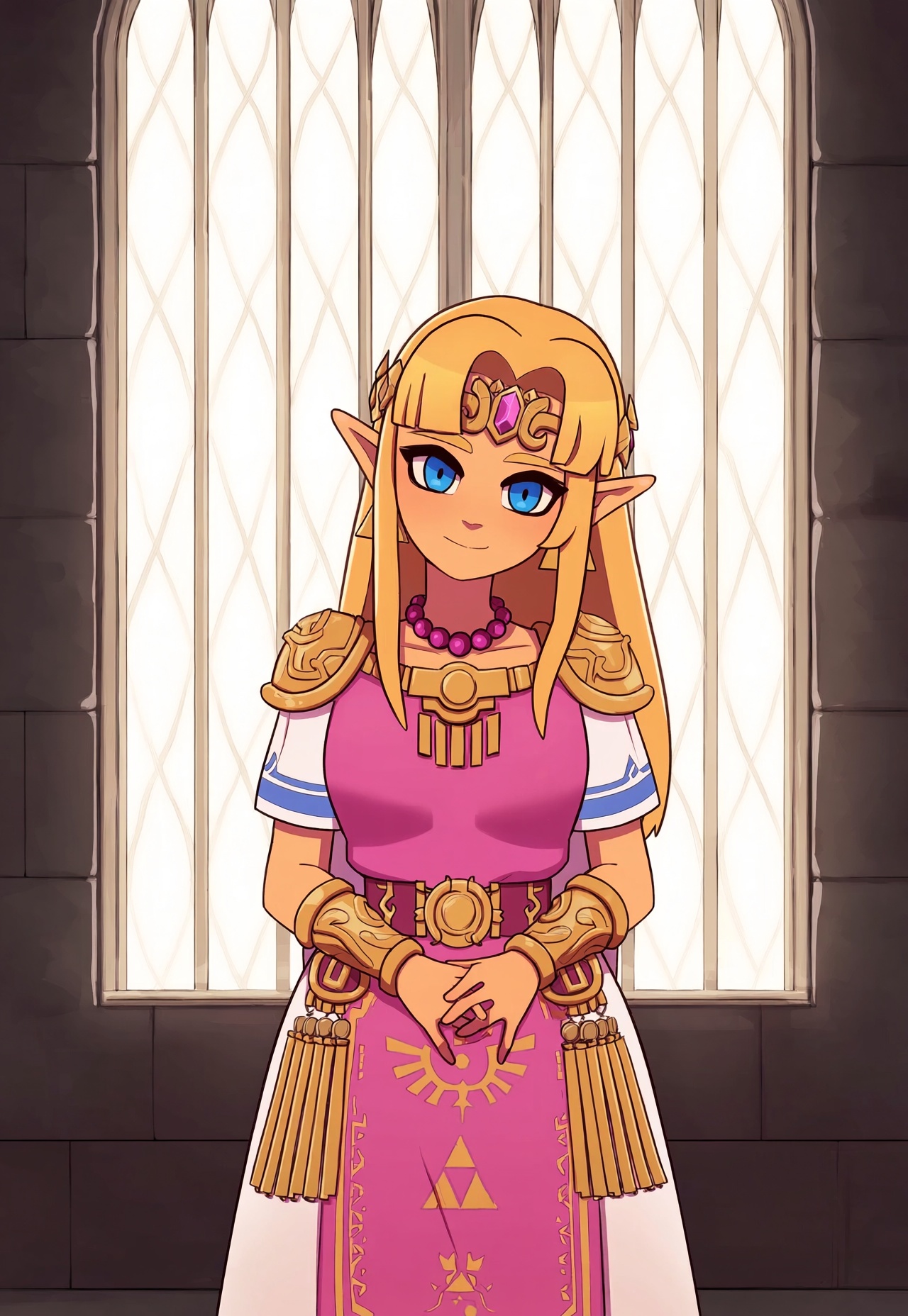 safe,  1girl,  princess zelda on Tensor.Art