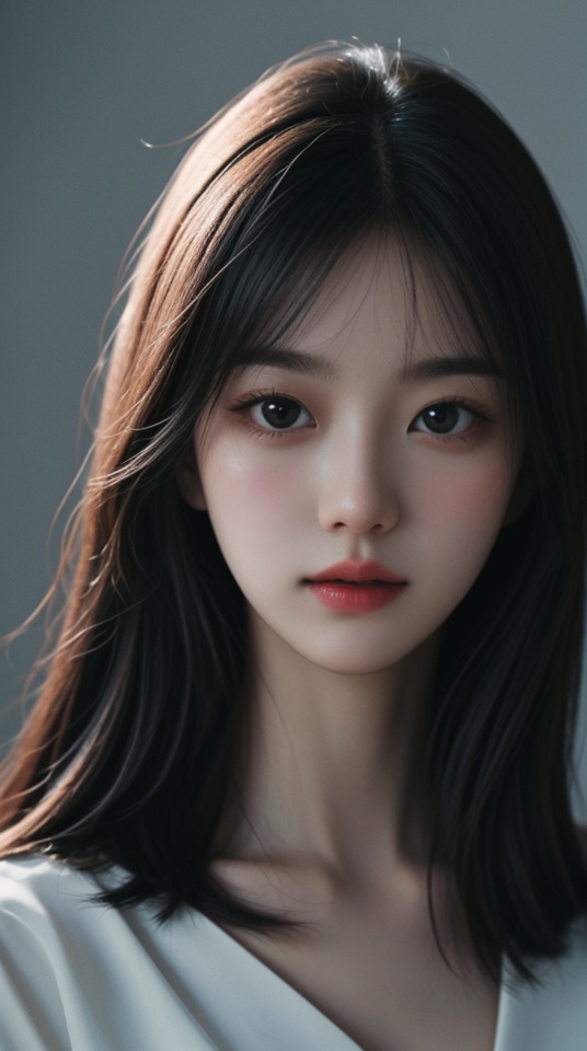 1girl,Elegant,Portrait Photogram,detailed gorgeous face,