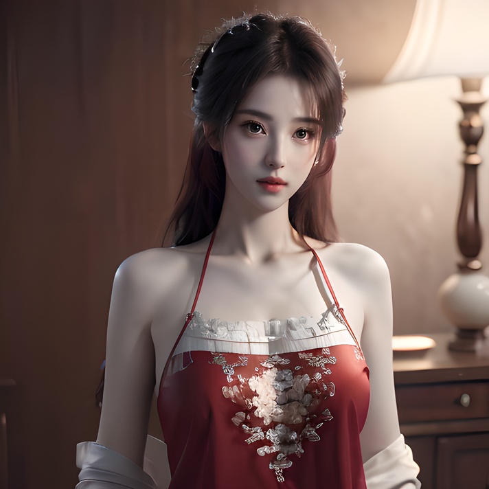 (8k, RAW photo, best quality, masterpiece:1.2), (realistic, photo-realistic:1.2)(raw photo) (extremely detailed CG unity 8k wallpaper) detailed and intricate, original,highres,[1girl:background:0.6]looking at viewer,upper  body，red shidudou,   <lora:shidudou_20230603041725:0.7>