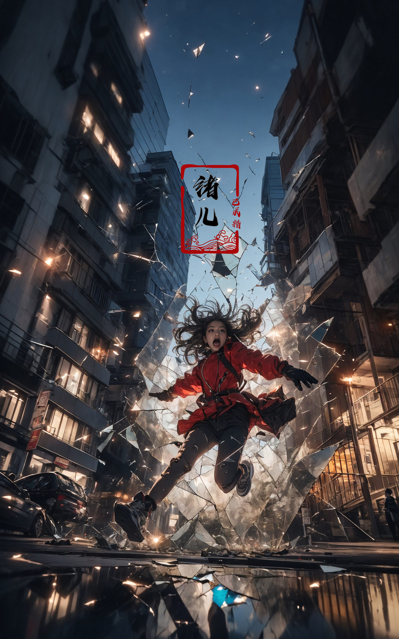 jumping,  midair, on Tensor.Art