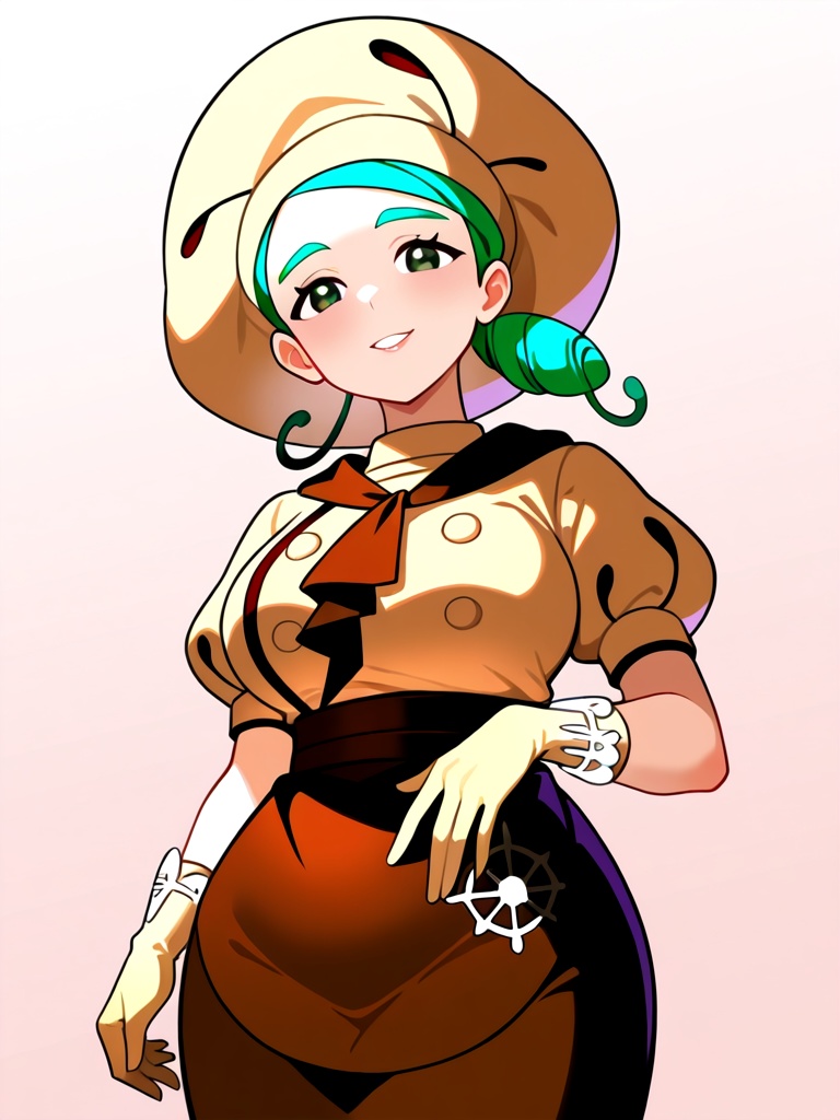 1girl,  katy (pokemon),  general on Tensor.Art
