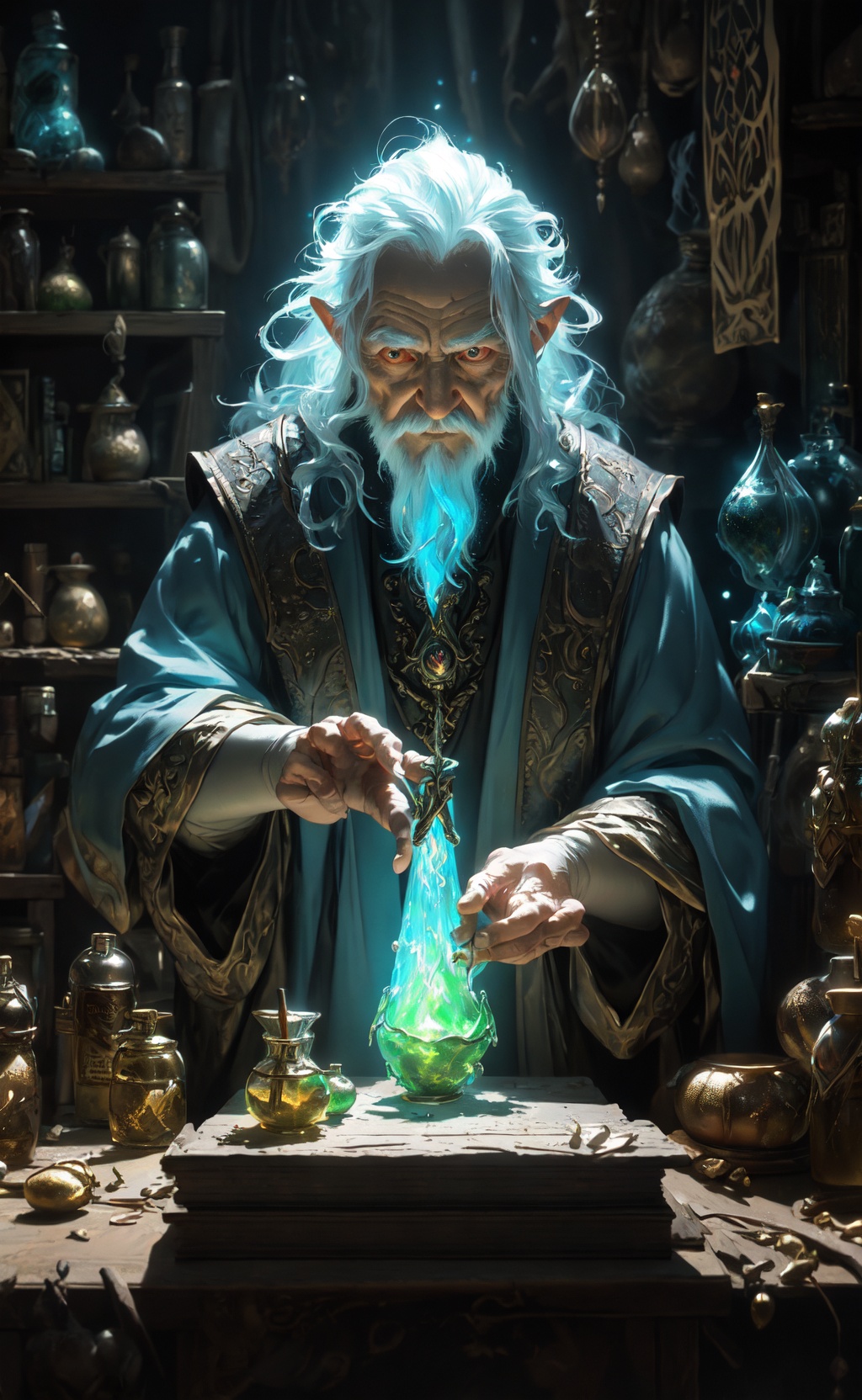 fantasy oil painting,  masterpiece,  best quality on Tensor.Art
