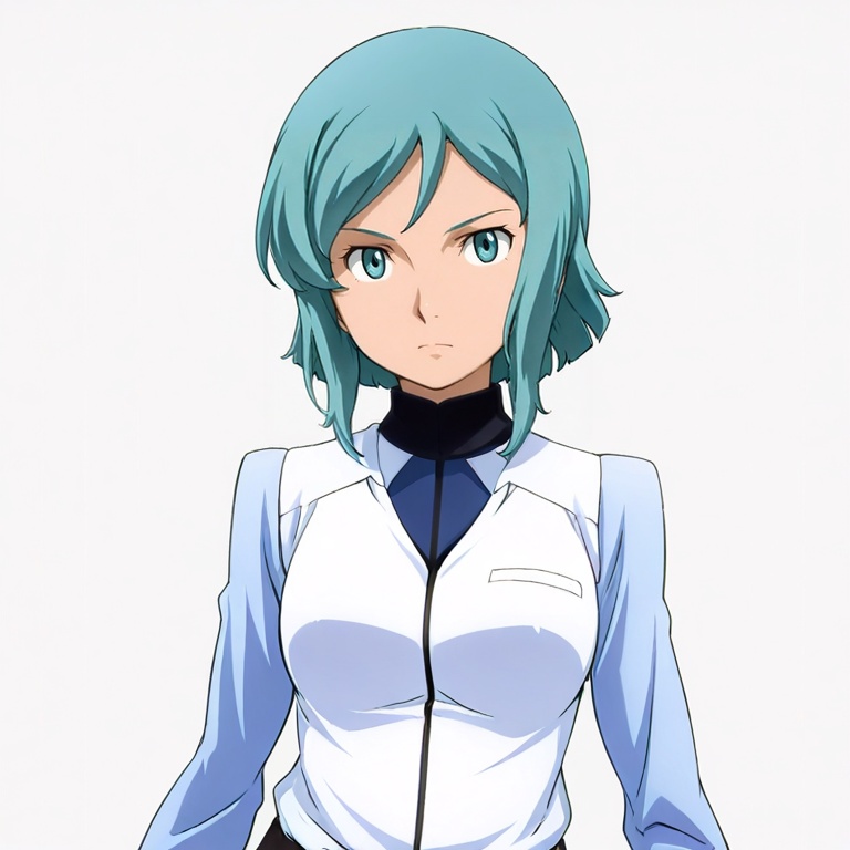 masterpiece, best quality,solo,(grey background:1.2),simple background,1girl,looking at viewer,  anime_style, ag_115-164_style, gundam_age_style<lora:A.G.115-A.G.164-ill:0.8>