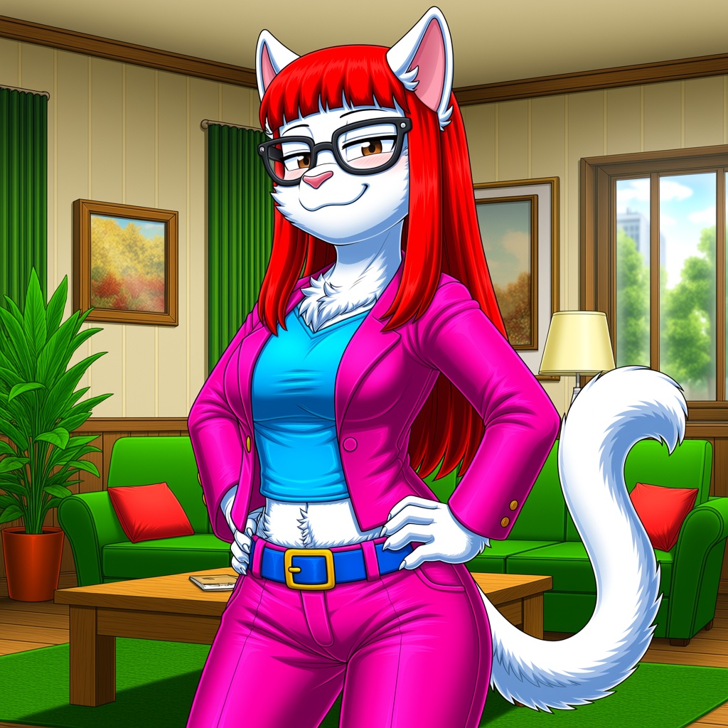 1girl,  @kityokai,  furry on Tensor.Art