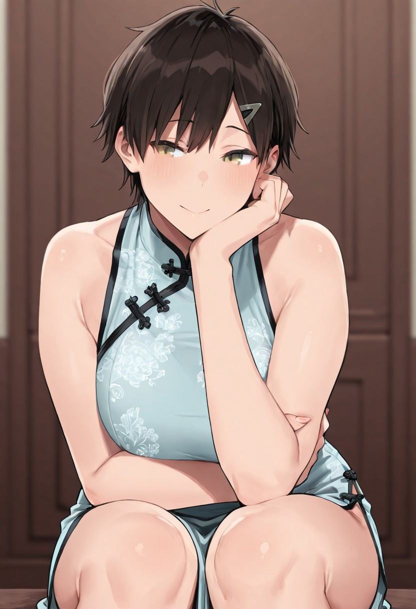 Natsumi,  tomboy,  short hair on Tensor.Art