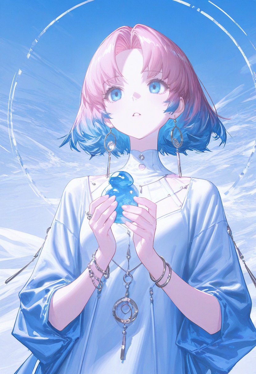 reoenlFG,  1girl,  blue eyes on Tensor.Art