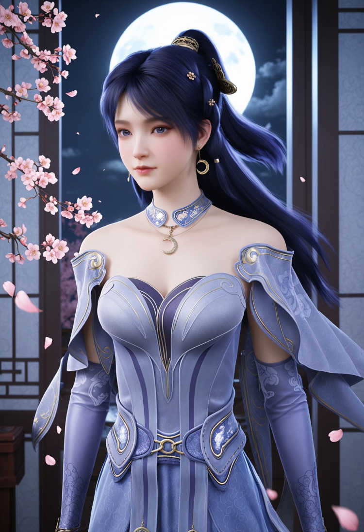 姬紫月服装1 2.0-国漫-Illustrious光辉 by 云落 on Tensor.Art