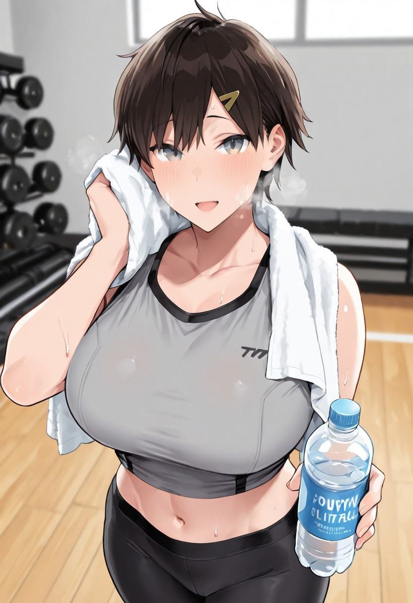 Natsumi,  tomboy,  short hair on Tensor.Art