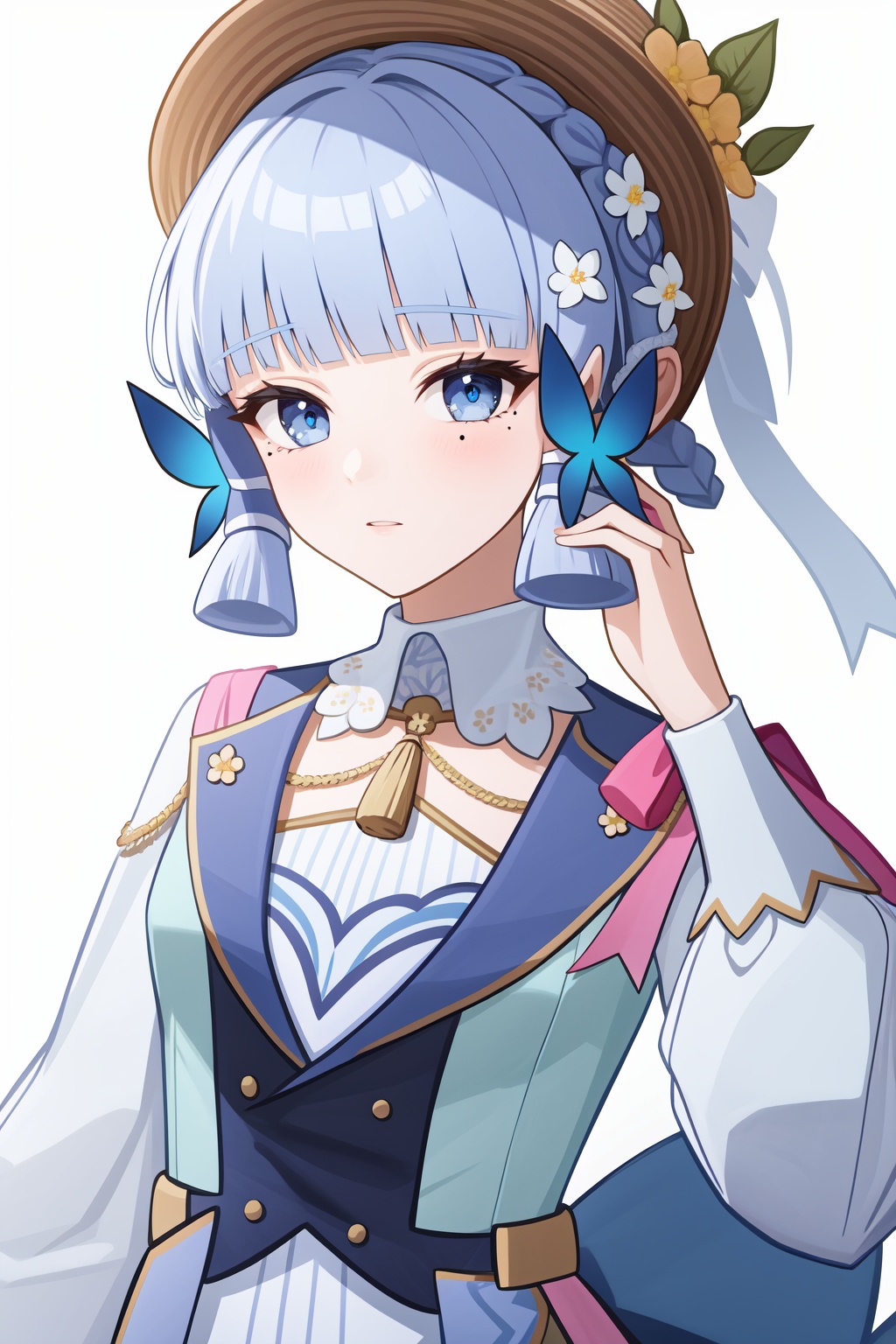 kamisato ayaka \\\(springbloom missive\\\),  1girl,  solo on Tensor.Art