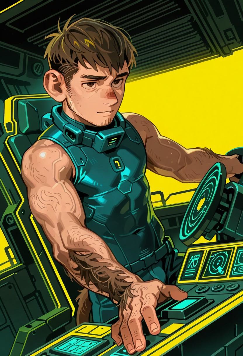 hima0jin,  chilkch,  brown hair on Tensor.Art