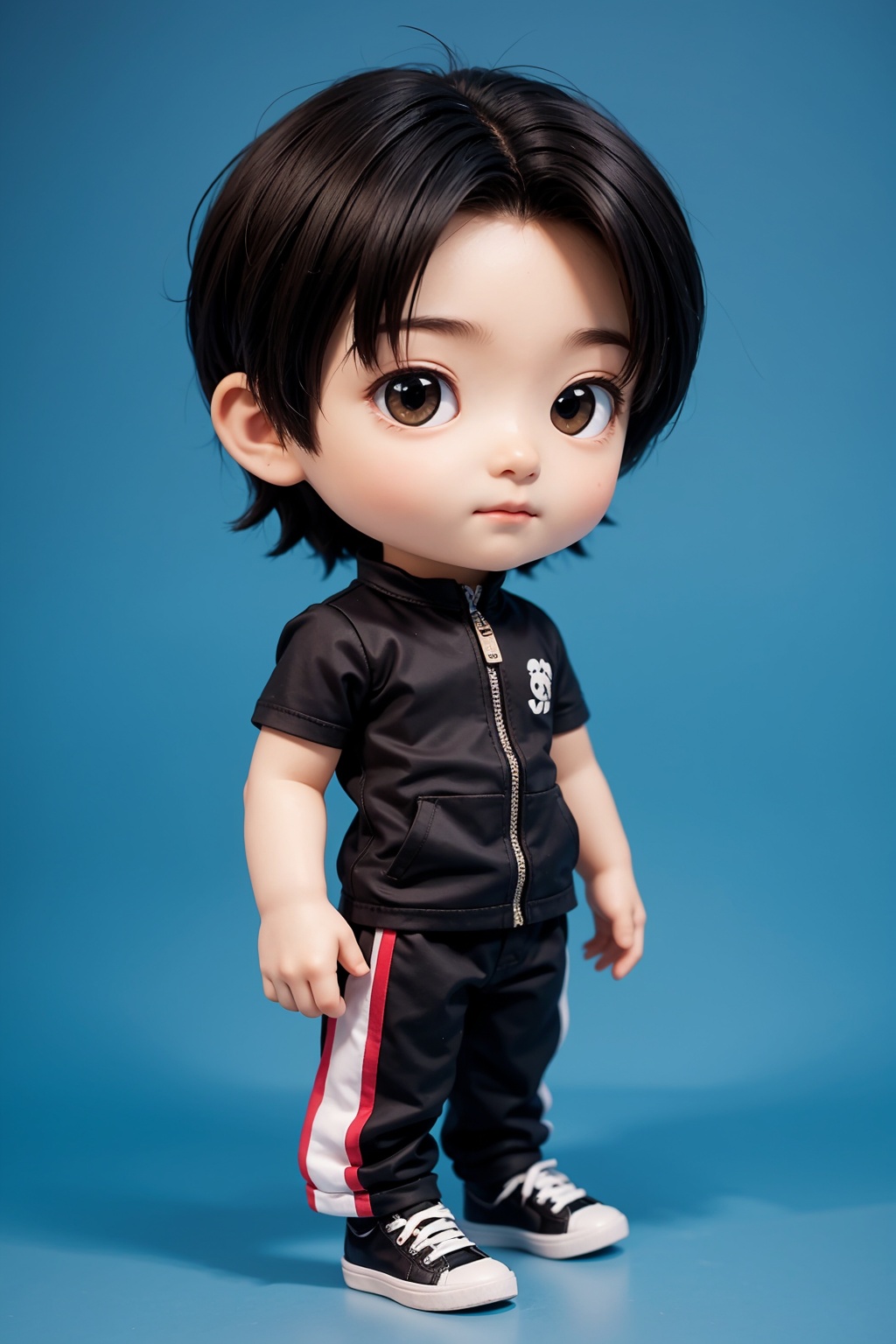 man,full body,chibi,