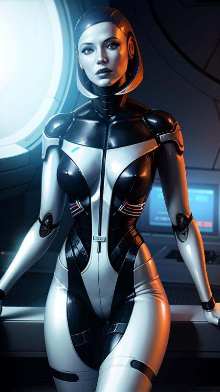 edimasseffect,  1girl,  android on Tensor.Art