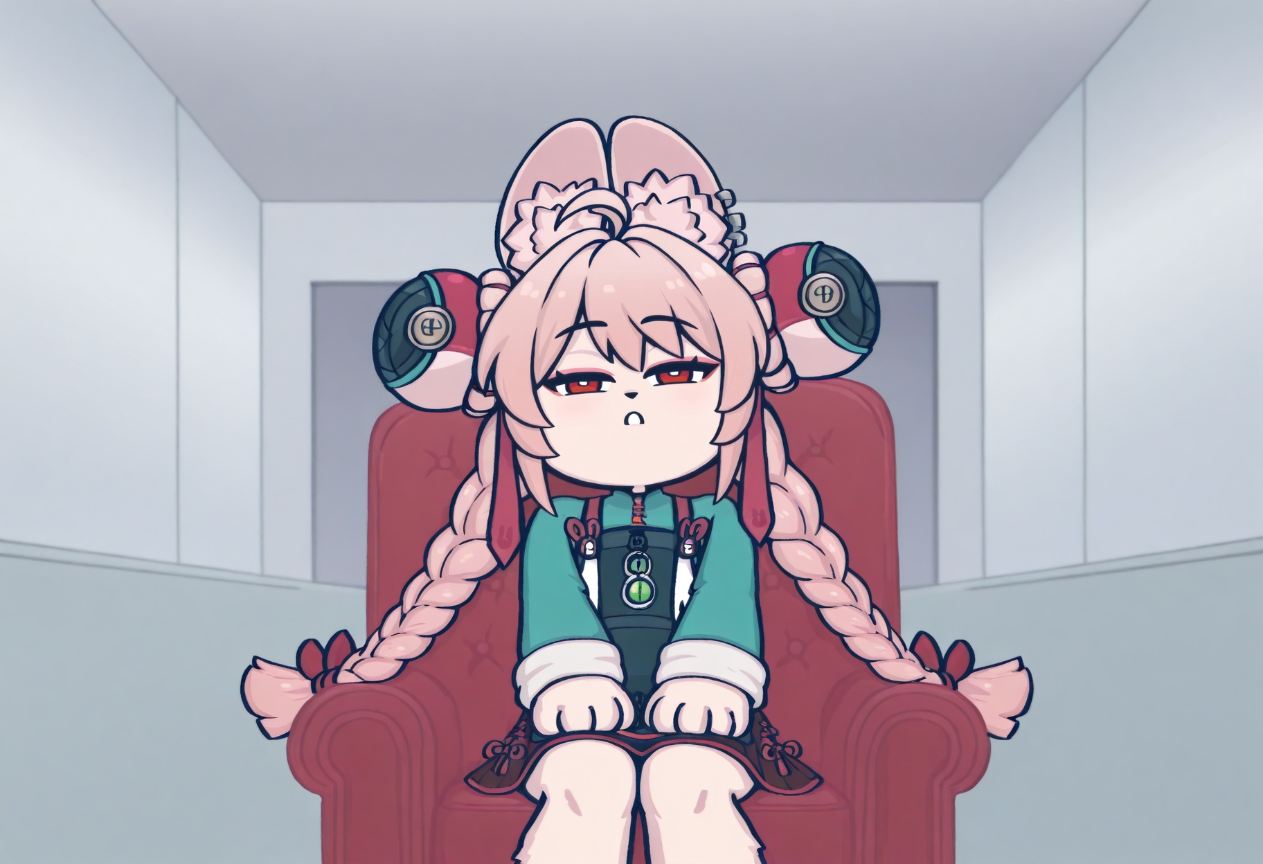 wakaranai,  chibi,  1girl on Tensor.Art