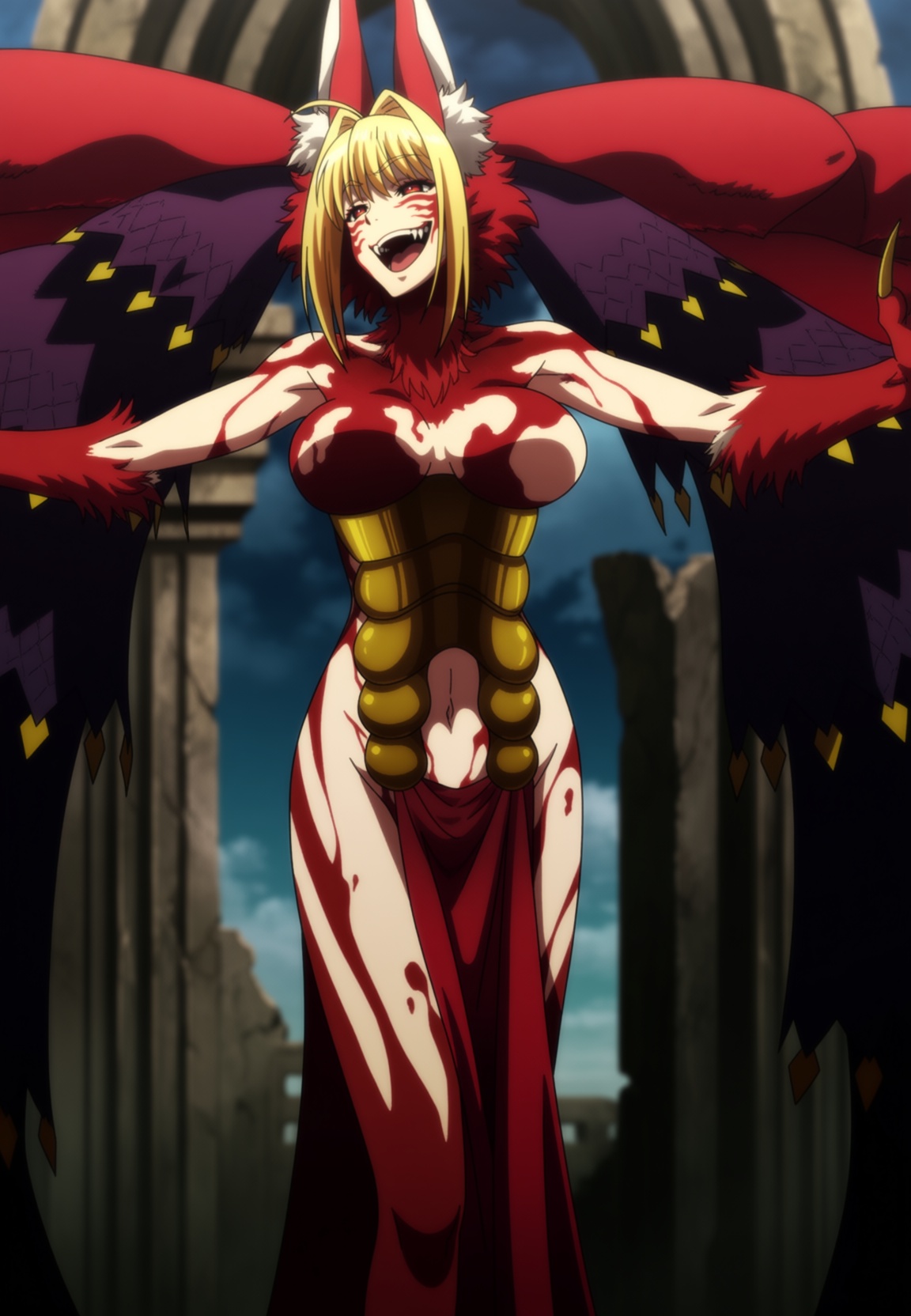 anime screencap,  anime coloring,  outdoors on Tensor.Art